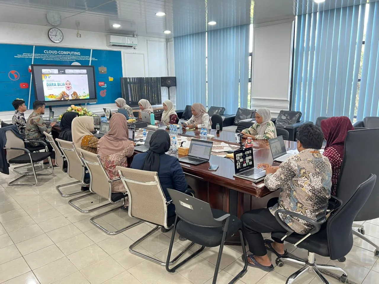 Dokumentasi kegiatan Sosialisasi dan Literasi Statistik Sektoral Series 2 (DARA BIJAK)