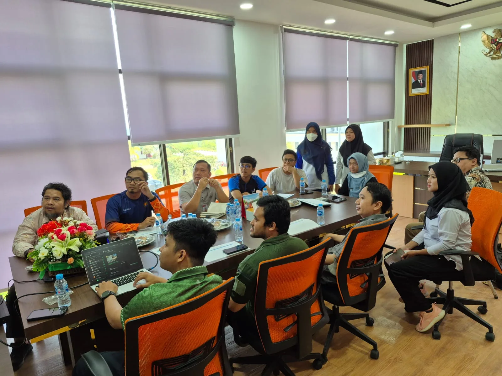 Dokumentasi kegiatan Rapat Pendataan Aset Aplikasi Perangkat Daerah