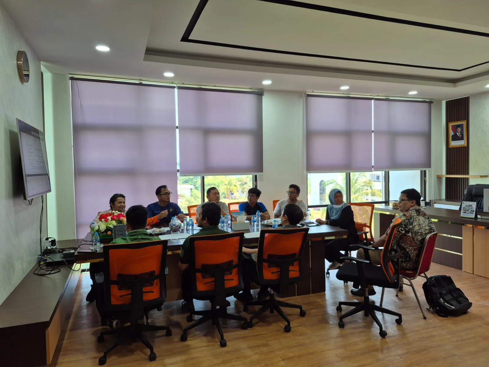 Dokumentasi kegiatan Rapat Pendataan Aset Aplikasi Perangkat Daerah